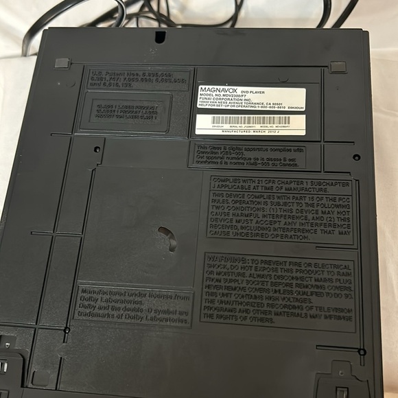 Magnavox MDV2300 Progressive Scan DVD Player with Adapter Cable Tested & Working - Picture 6 of 7